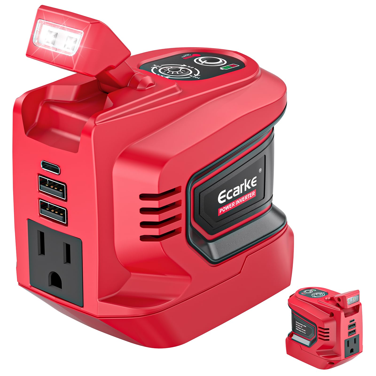 Amazon.co.jp: パワーインバーター Milwaukee 18Vバッテリー対応