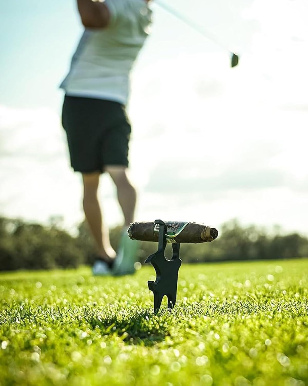 3イン1ゴルフホルダーディボットツール、ゴルフカート用磁気ゴルフチューブホルダー、ポータブルマルチツールボールマーカー、チューブクリ