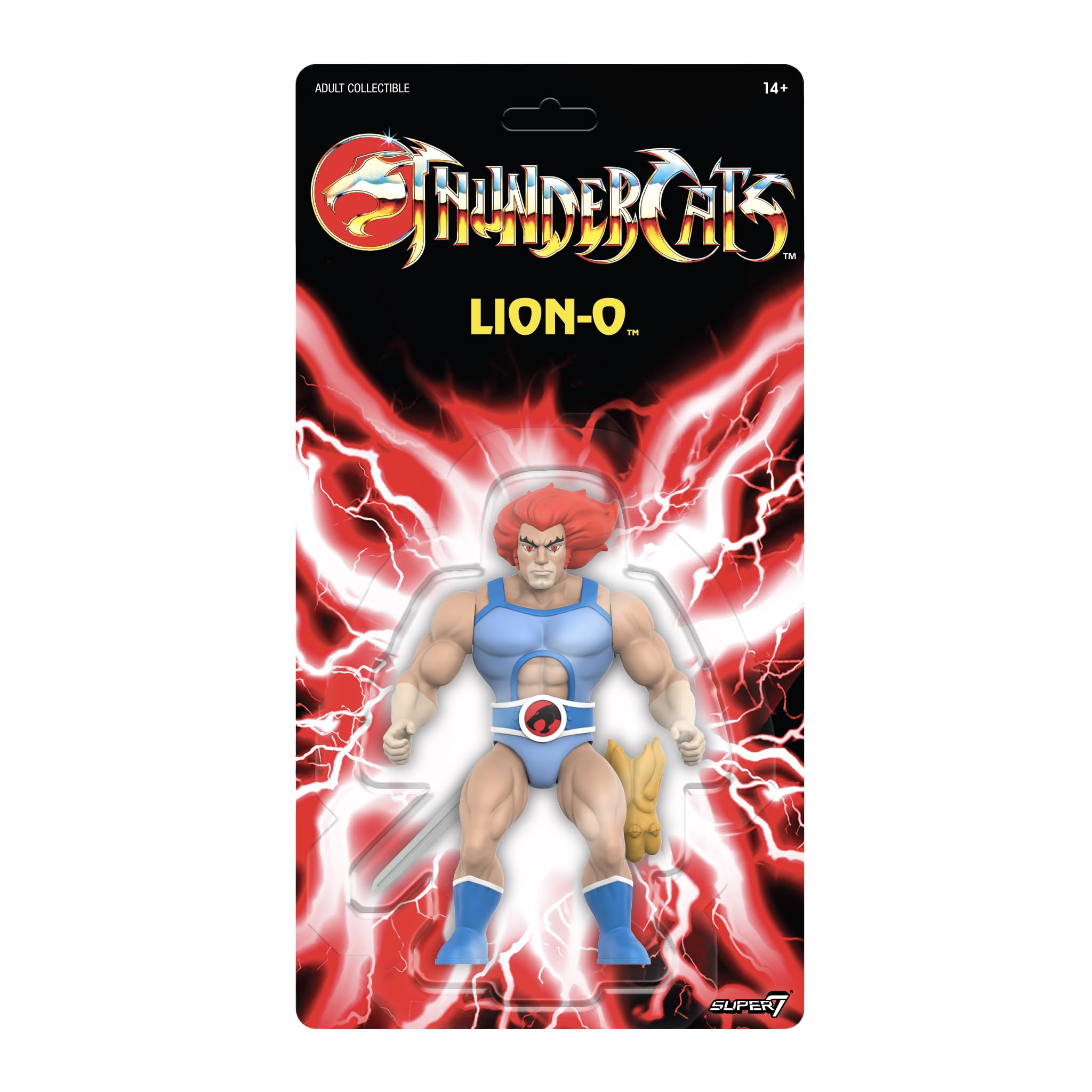 SUPER7 Thundercats Vintage Figures Wave 01 - Lion-O Action Figure