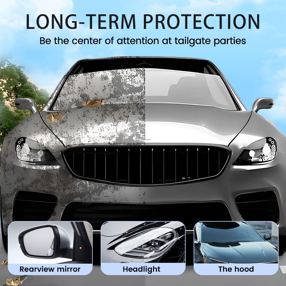 Spray Coating Agent, 2026 Hydrophobic Ceramic Coating, Ready to Use Auto Paint Protection, Car Coating Spray, Long Lasting Gloss Protection Coatings for Vehicle Shine (3pcs)