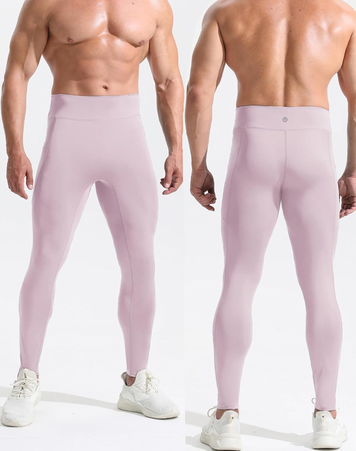 NELEUS Men's Compression Baselayer Running Tights Gym Leggings with Pockets - Image 3