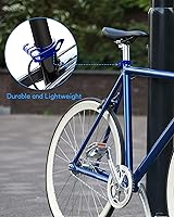 Vista 6 de Abrazaderas de asiento de bicicleta 2pc-azul oscuro, 1.252 in