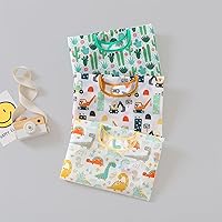 Vista 4 de Juego de 3 baberos impermeables de manga larga para bebés, babero de destete, 3-24 meses