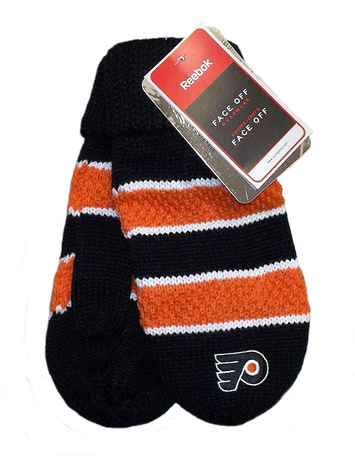 Reebok Philadelphia Flyers Womens Knit Mittens