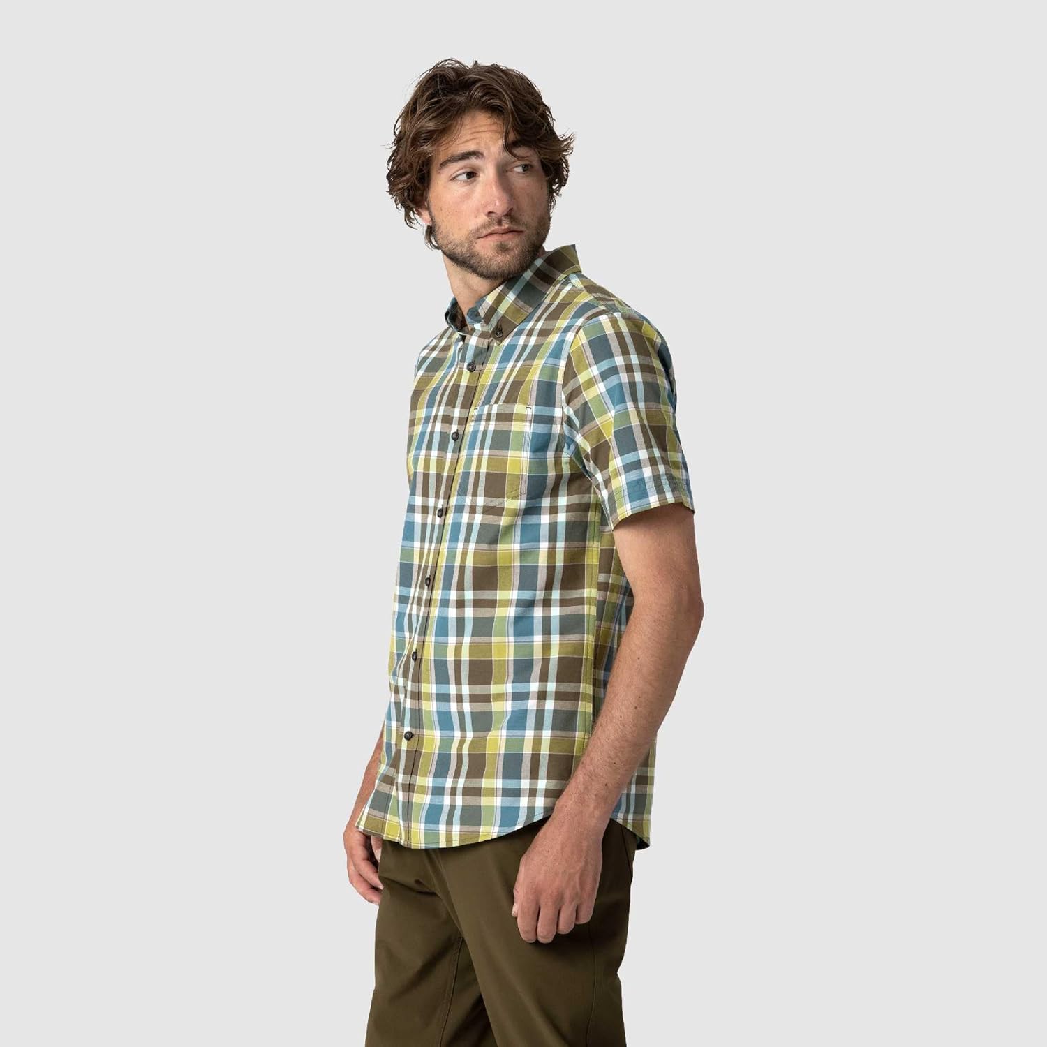 Outdoor Research Men's Rooftop Short Sleeve Shirt – Button Down Shirt for Men