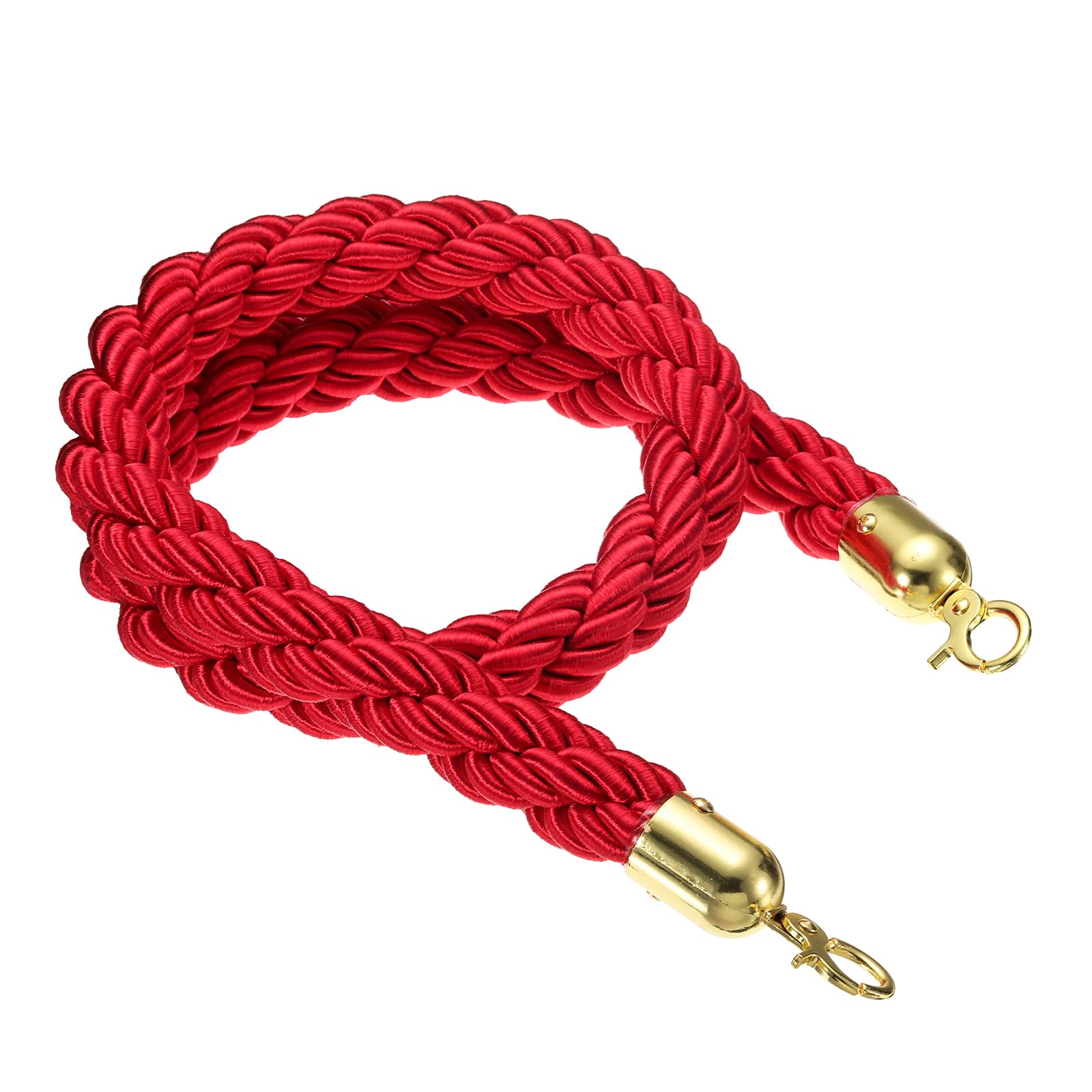 Stanchion Rope For Events Twisted Queue Barrier Rope With Hooks | Crowd ...