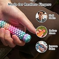 Vista 2 de Juguetes Fidget para Adultos Estimulación del Dolor: Agarre Giratorio con Púas para Estimulación del Dolor - Juguetes Antiestrés para TDAH Autismo