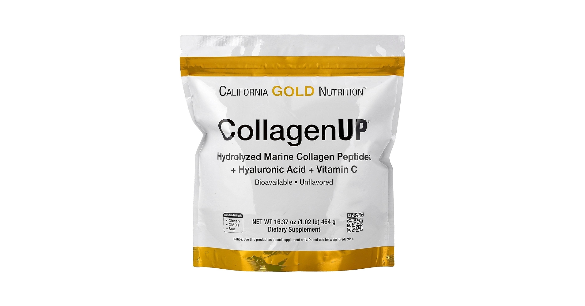 Amazon.com: California Gold Nutrition CollagenUP®,水解海洋