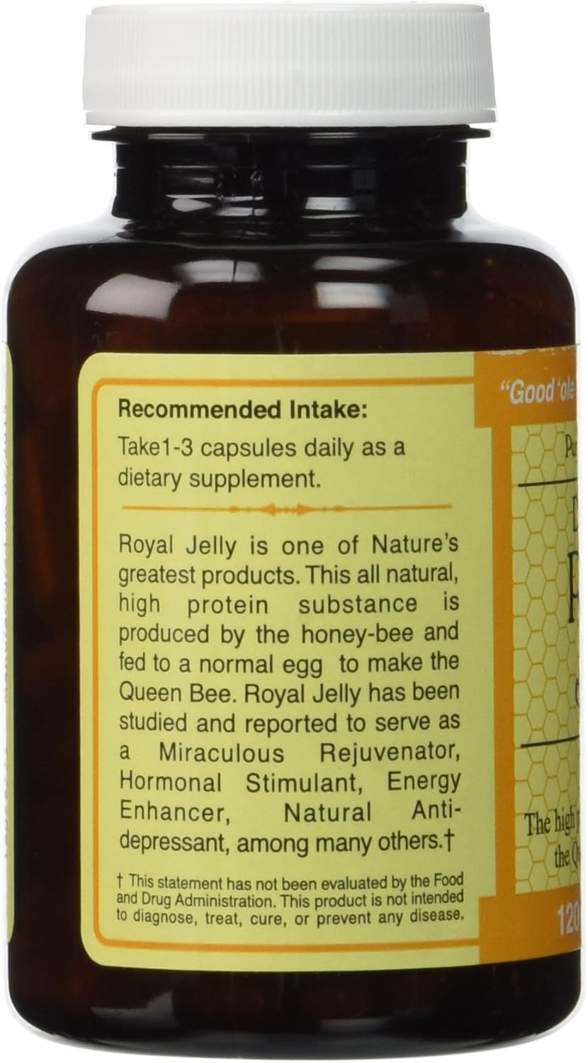 Durham's Royal Jelly 500 mg (120 capsules)