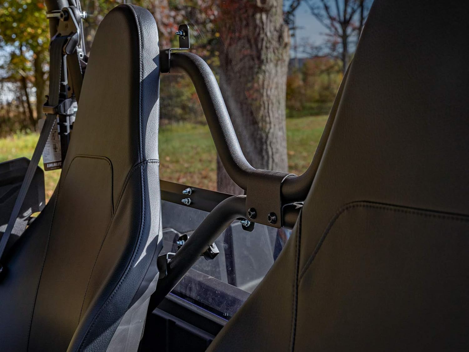 SuperATV Windshield for 2021+ Yamaha Wolverine RMAX 2 | USA Made | Made of 1/4” Polycarbonate- 250x stronger Than Glass | Adds UV Protection | Easy to Install