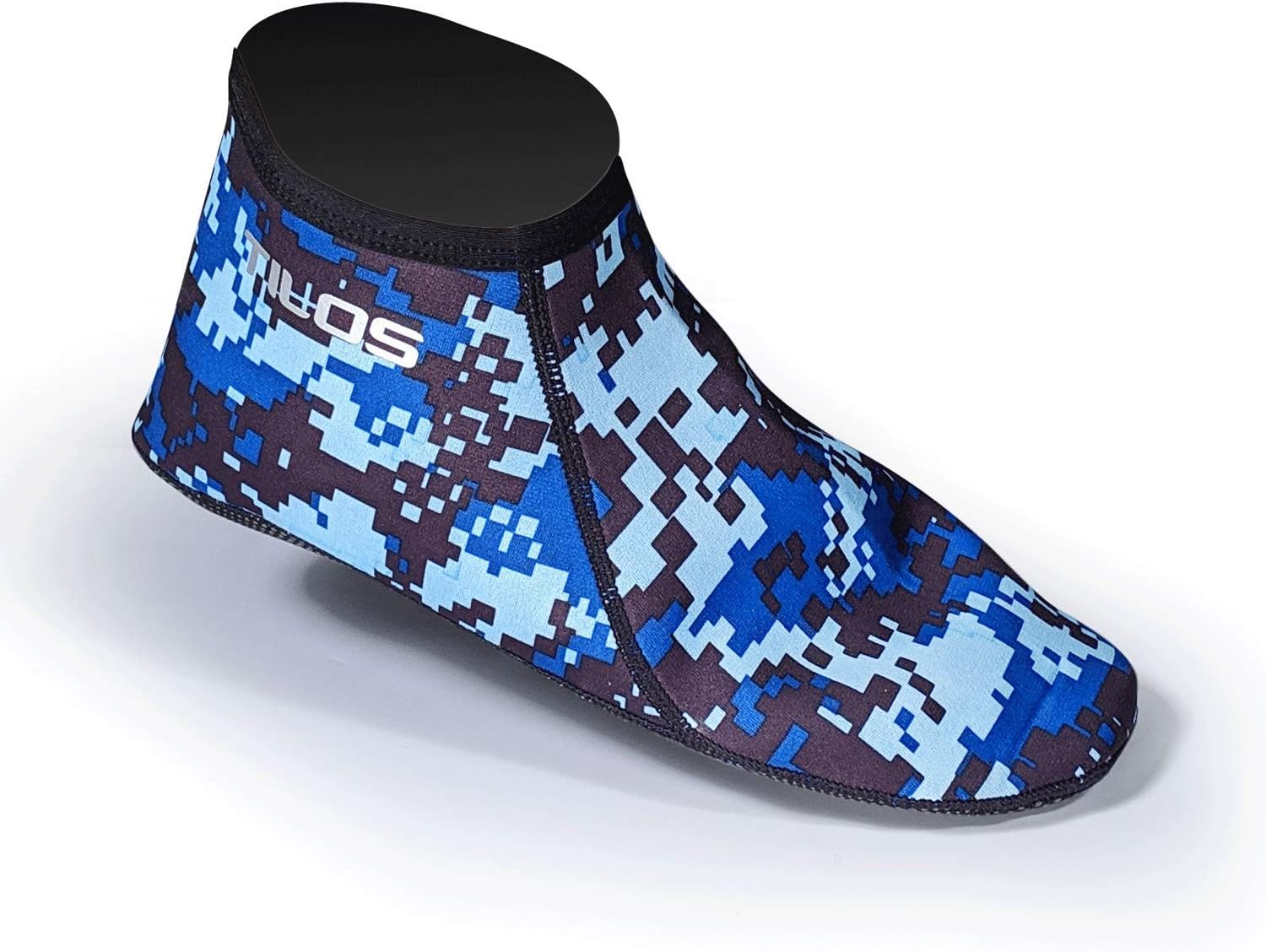 Tilos 3mm Ankle Neoprene Socks - Hypoallergenic, Non-Slip, Durable Water Socks for Diving, Snorkeling, Water Aerobics & More