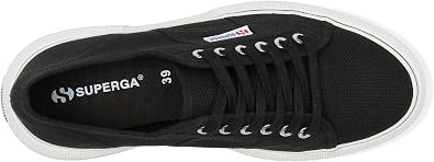 Superga 2287 Bubble Line Black/White EU 35 (US Women's 5) Medium