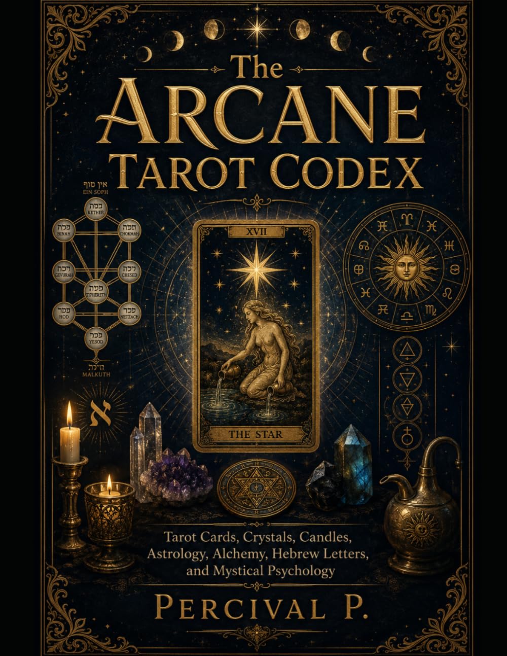 The Arcane Tarot Codex: An Esoteric Guide to the Major Arcana, Minor Arcana, Tree of Life, and the Hidden Language of Tarot