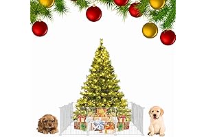 Christmas Tree Fence for Dogs, 12 Pack