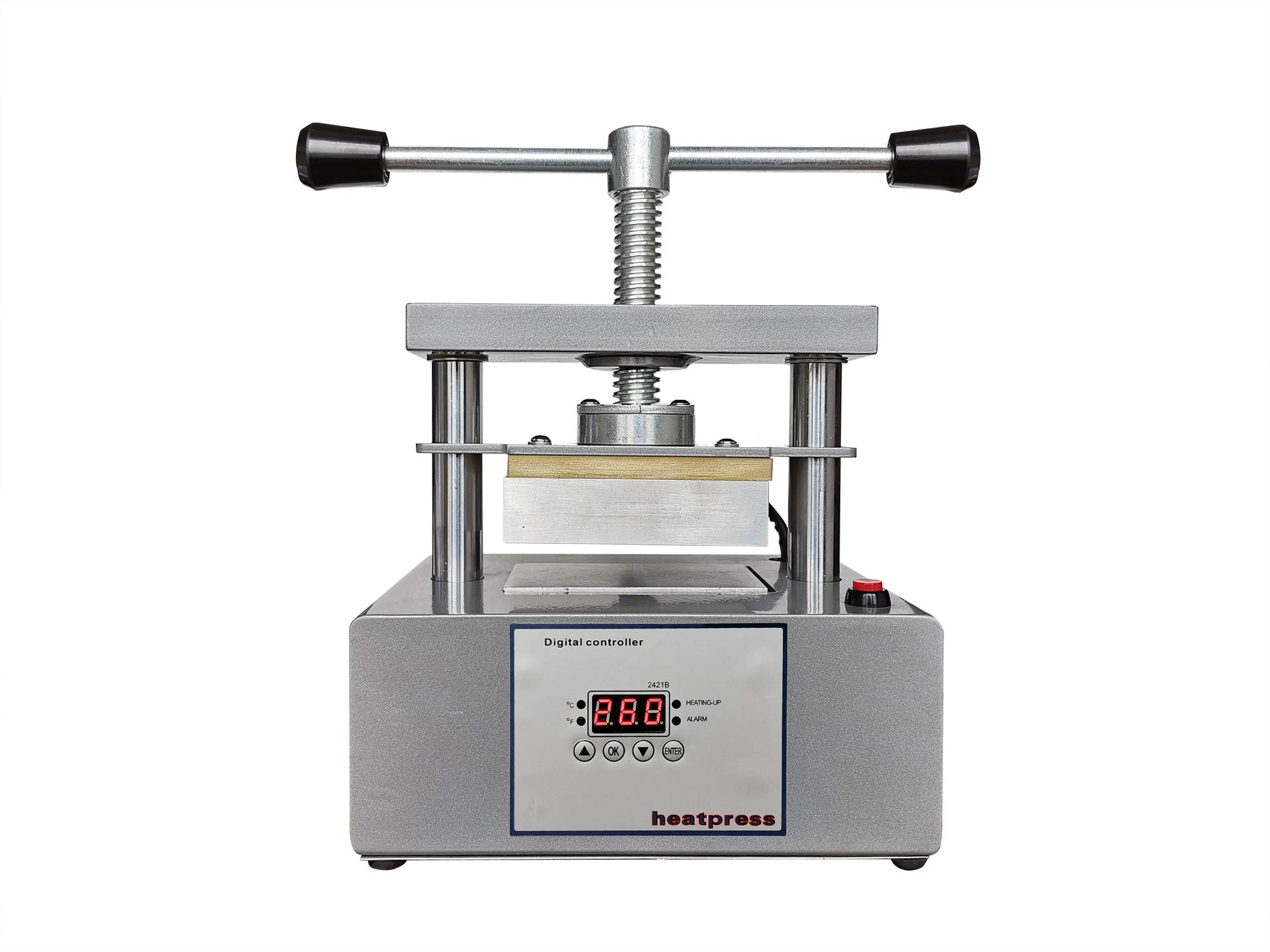 Buy Manual Twist Heat Press Machine with 3 Ton Pressure and 3 x 5 Inch