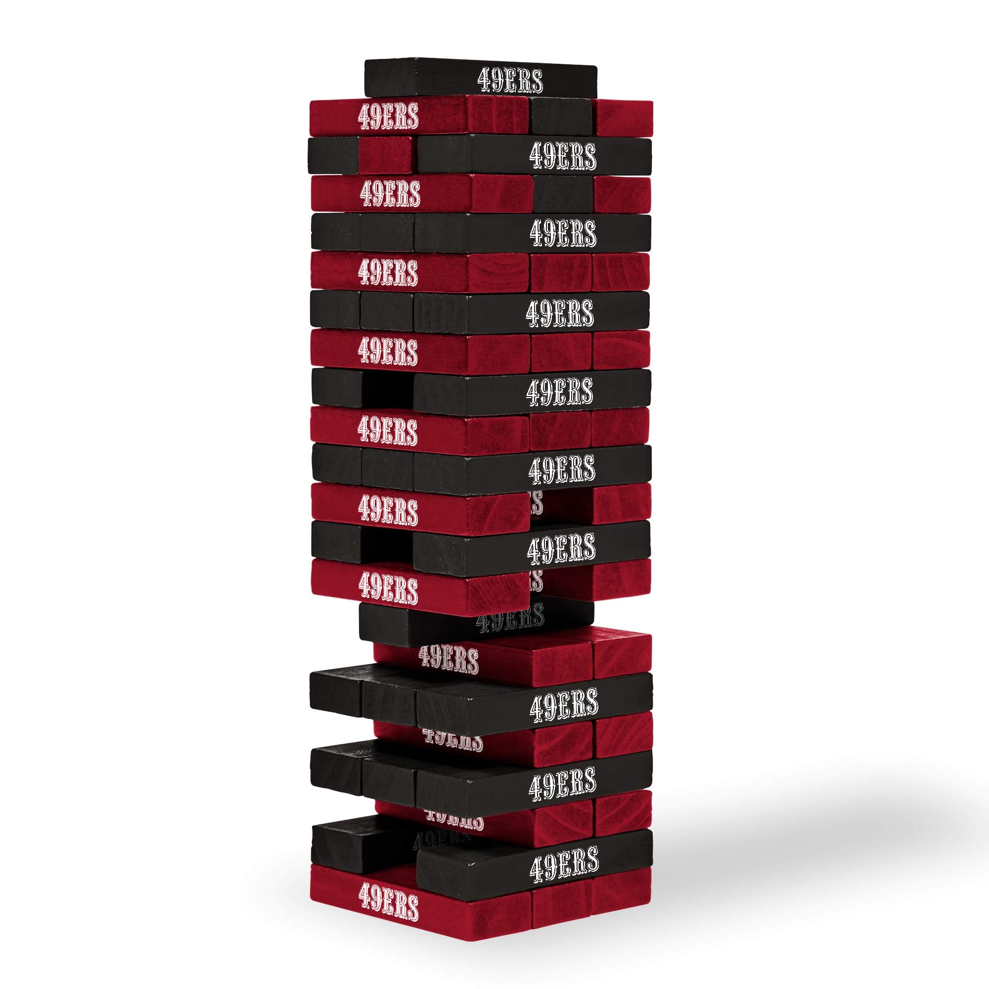 Wild Sports NFL San Francisco 49ers Table Top Stackers Game, 3" x 1" x .5" โ image 1
