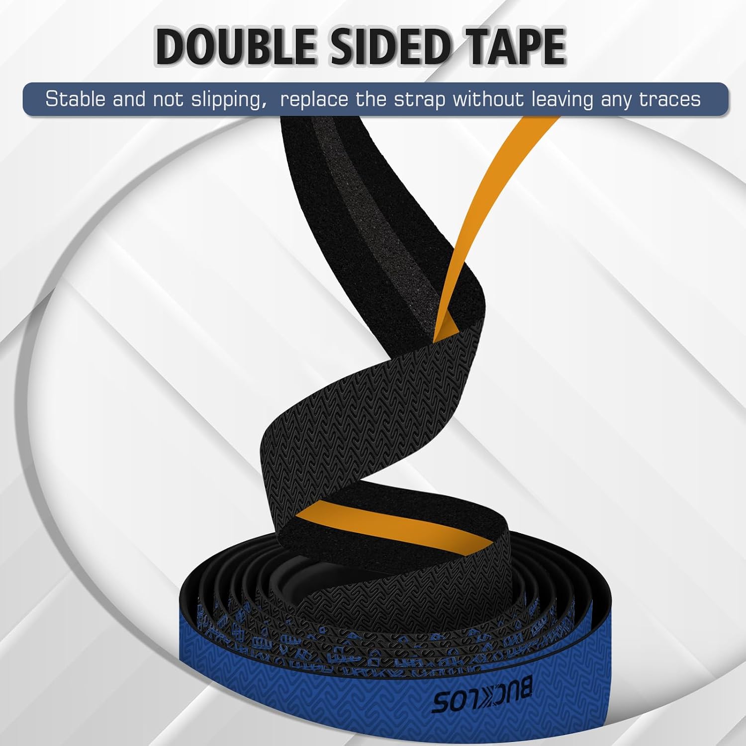 BUCKLOS Bike Handlebar Tape for Road Bike Comfortable Bicycle Handlebar Tape EVA Bike Bar Tape Grip 2 Pcs Bicycle Drop Bar Wraps Bule