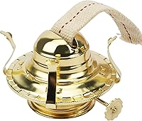 Vista 1 de SWATOM Mechas redondas de aceite de algodón de 1/4 de pulgada, 20 piezas para antorchas Tiki, quemador de velas de alcohol, lámpara de queroseno