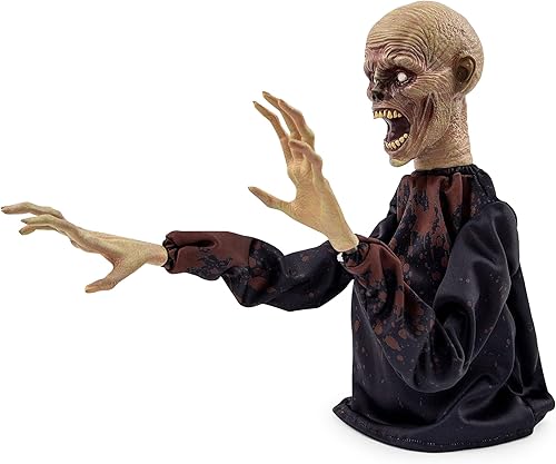 Miniatura 4 de Horror Reachers Zombie - Juguete de marioneta de boxeo de 13 pulgadas | Monstruo de terror clásico coleccionable