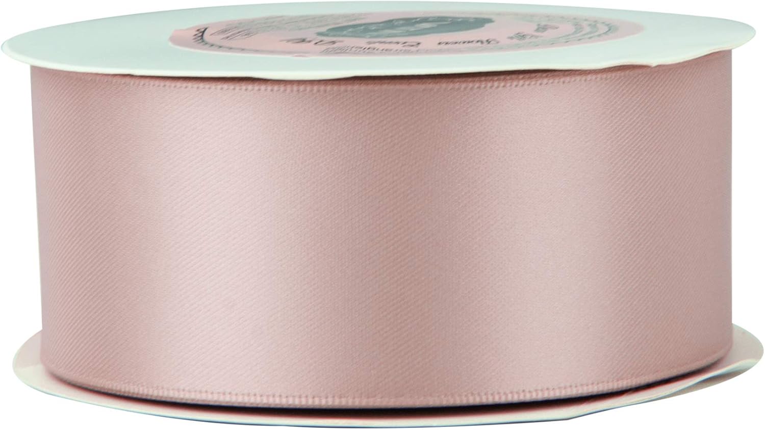 VATIN 38mm Wide Double Faced Polyester Antique Mauve Satin Ribbon Continuous Ribbon- 23 Metre - Image 3