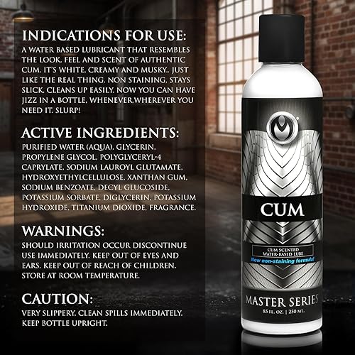 Miniatura 5 de Jizz, Lubricante a Base de Agua Aroma Semen, AC705, 1, 1