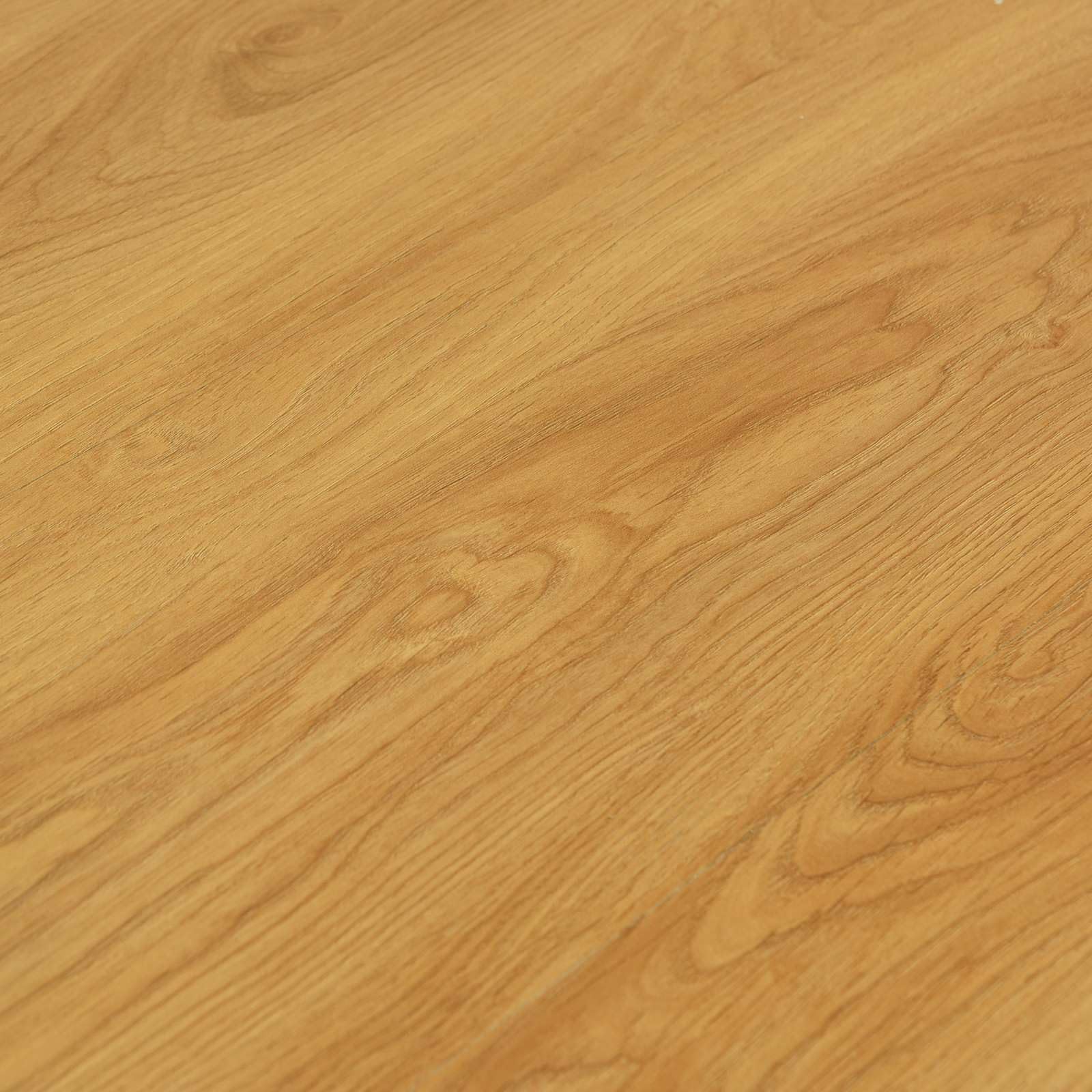Pavimento in laminato marrone caldo, 15 pezzi, 101 x 20 x 0,8 cm, sistema a clic per soggiorno, camera da letto e corridoio, facile da pulire, effetto legno realistico