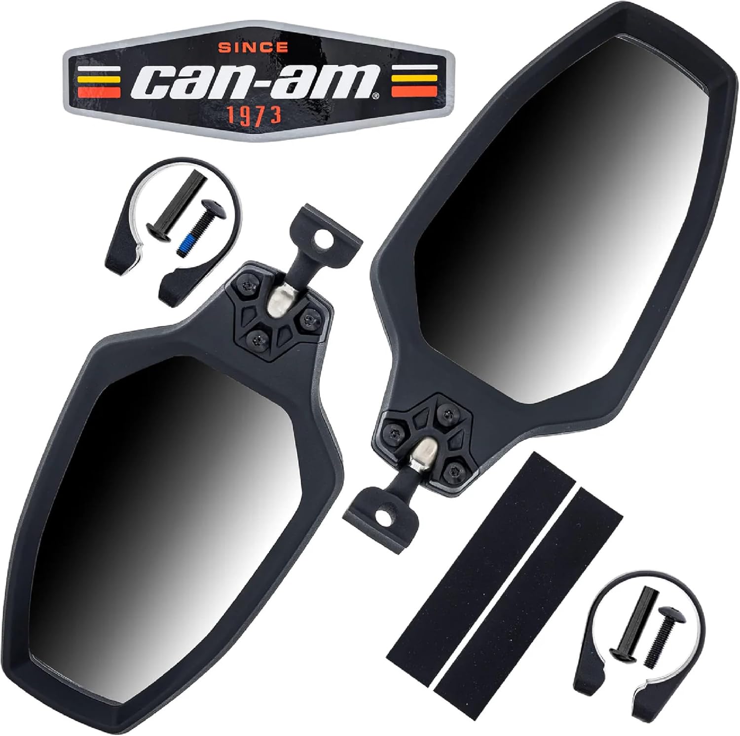Can-Am OEM Adjustable Side Convex Mirrors for Maverick, 715007188