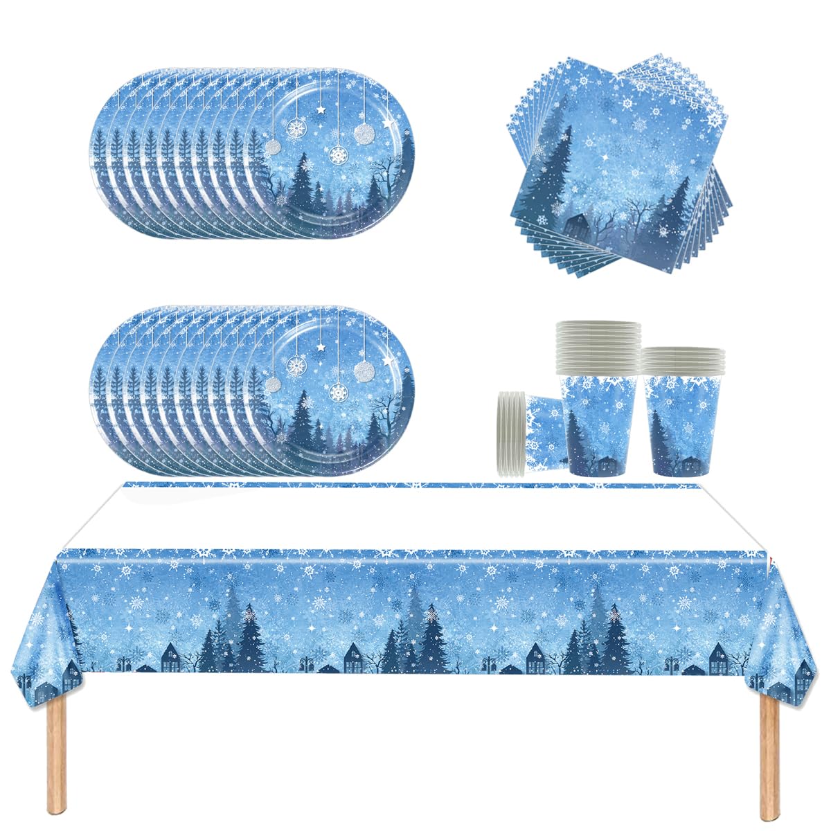Set Stoviglie 61 Pezzi Tema Ragno Rosso E Blu – Perfetto Per Feste Di Compleanno Fino A 20 Ospiti
