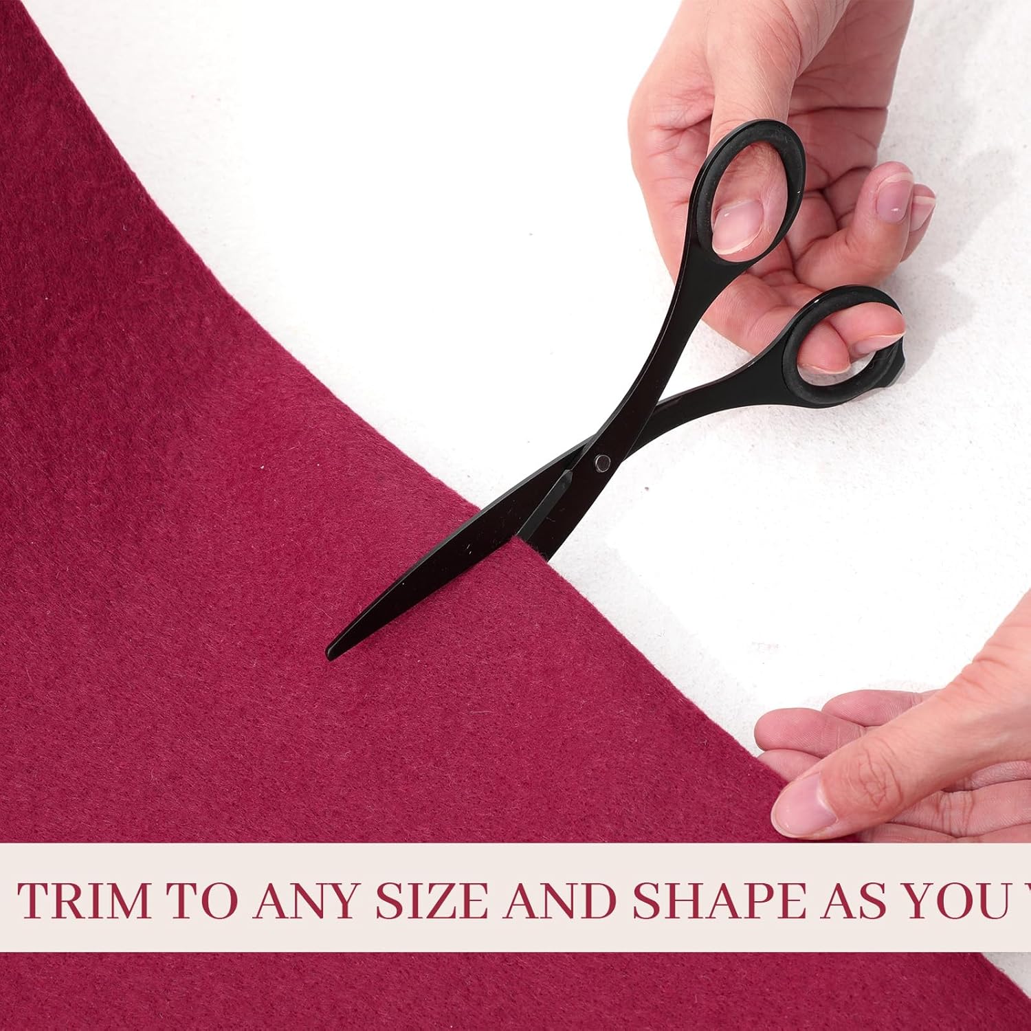 Nuanchu 1 Roll Cuttable Burgundy Aisle Runner with Rubber Backing 2 x 65 ft Non Slip Carpet Rug Entryway Welcome Doormat for Wedding Ceremony Event Indoor Outdoor Decor