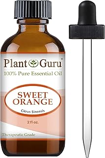 Sweet Orange Essential Oil 2 oz 100% Pure Undiluted Therapeutic Grade Citrus Sinensis , Cold Pressed from Fresh Orange Pee...