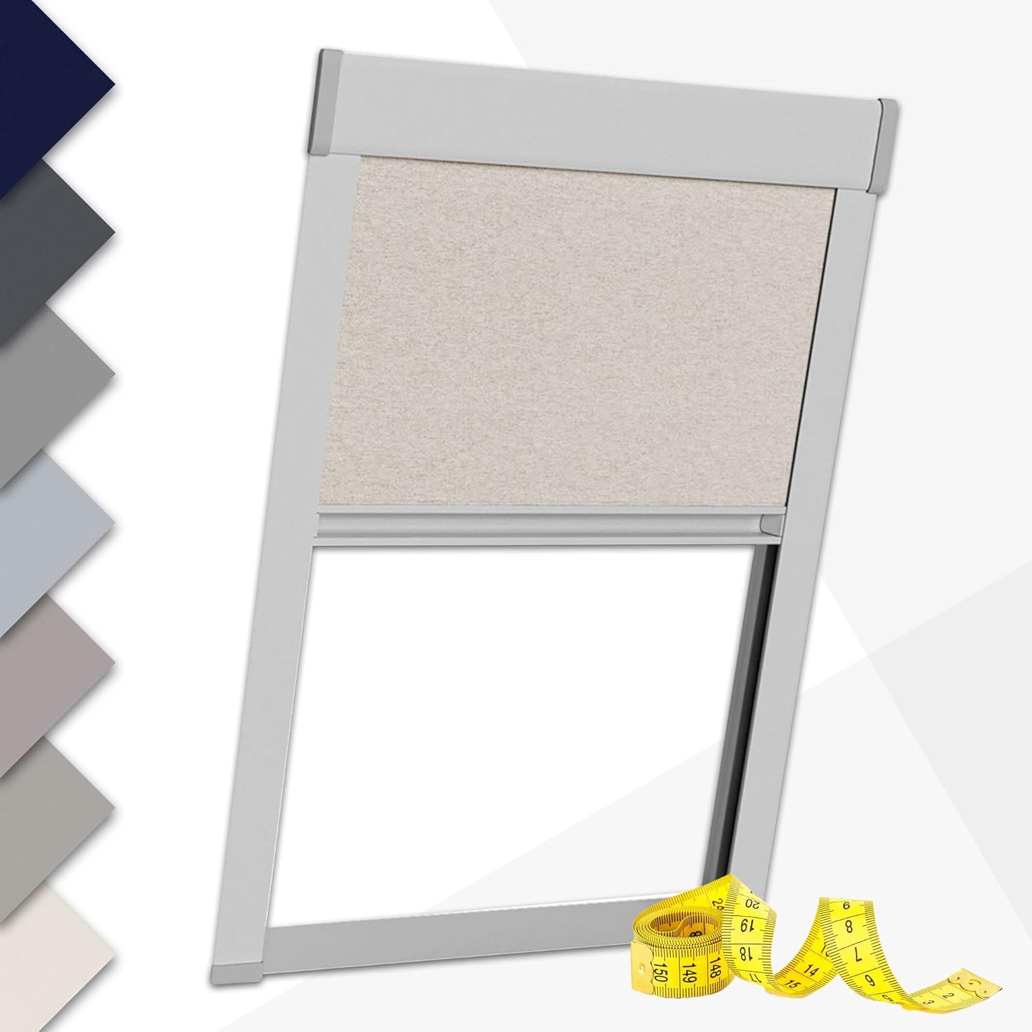 Amazon.de: Victoria M. Dachfensterrollo nach Maß Thermorollo ...