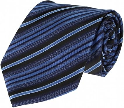 Da uomo Cravatta blu con Bianco e nero gessato pattern Blue Scheletrico 6  cm : Amazon.it: Abbigliamento