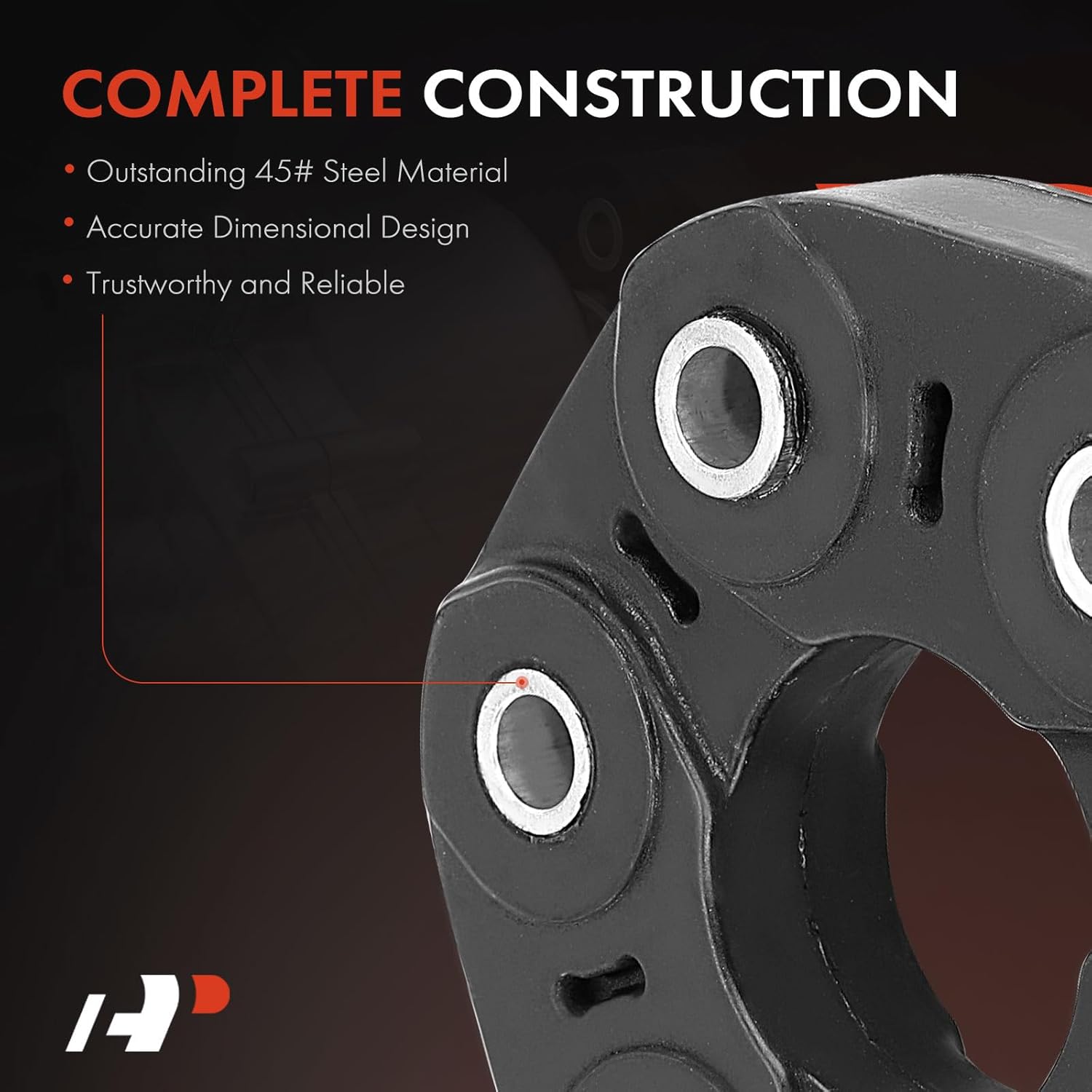 A-Premium Drive Shaft Coupler Flex Joint Propshaft Coupling Compatible with Mercedes-Benz W205 Series C300 2015-2017, C400 2015, C450 AMG 2016, AWD, Automatic Transmission, Replace# 2104110415