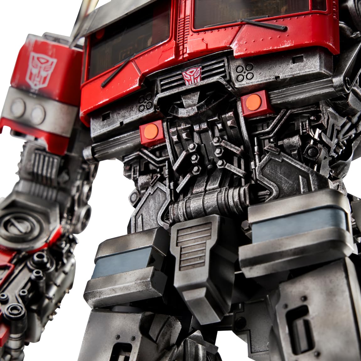Robosen Robot Optimus Prime - Ascesa delle Bestie Edizione Limitata: 21 motori servo, voce esclusiva di Peter Cullen, interattivo con app, azioni aeree, sogno per collezionisti.