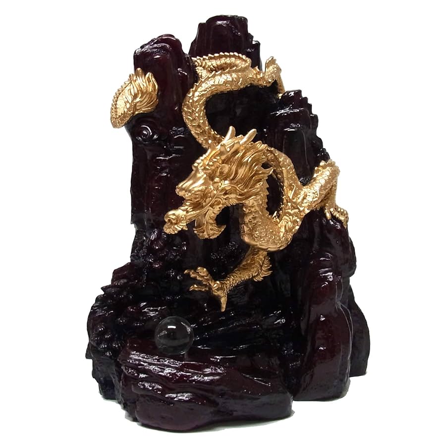 山水龍下り龍 風水 Amazon.co.jp: 風水山水龍 金龍下山(大)35cm 置物 : ホーム