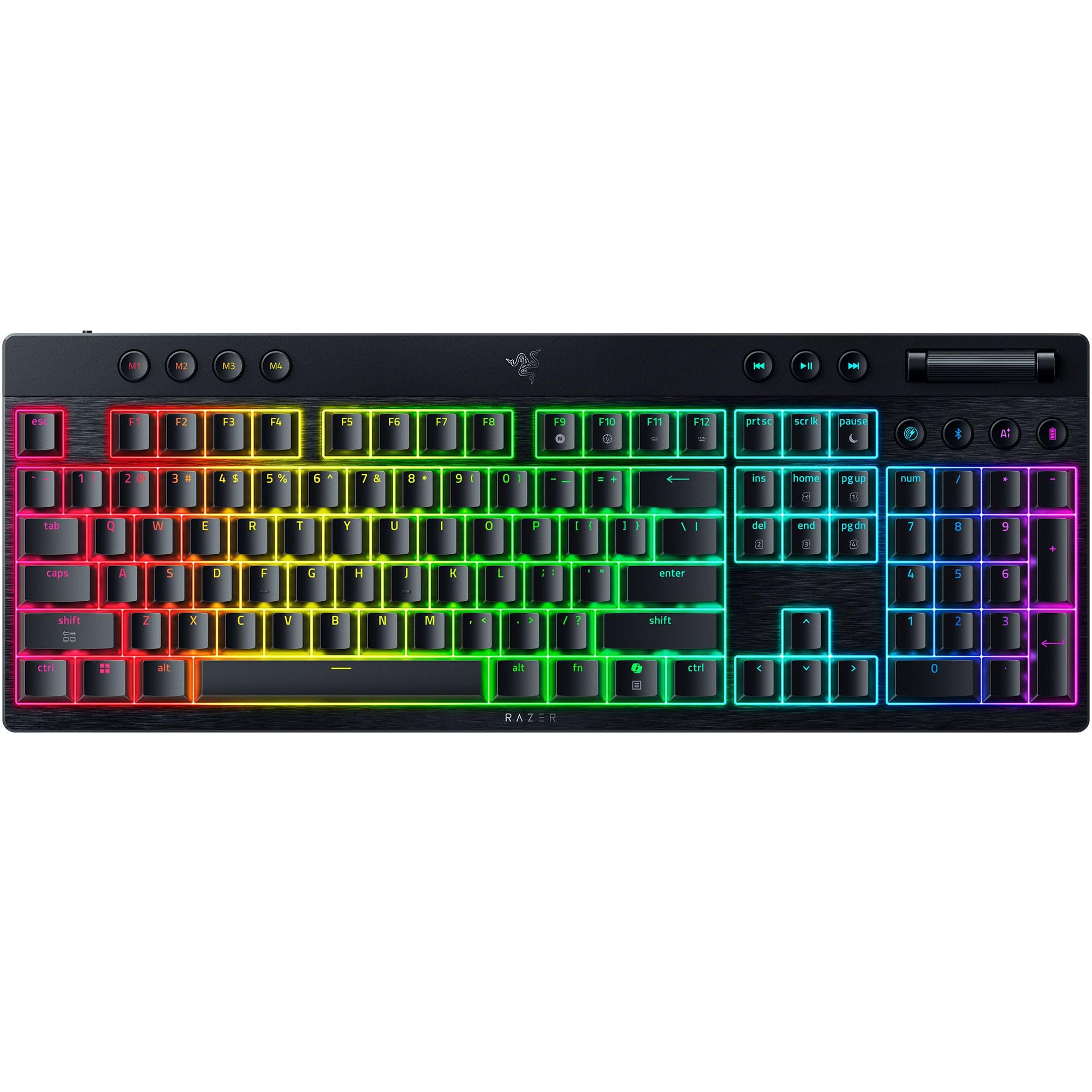 Amazon.com: Razer BlackWidow V4 Low Profile HyperSpeed