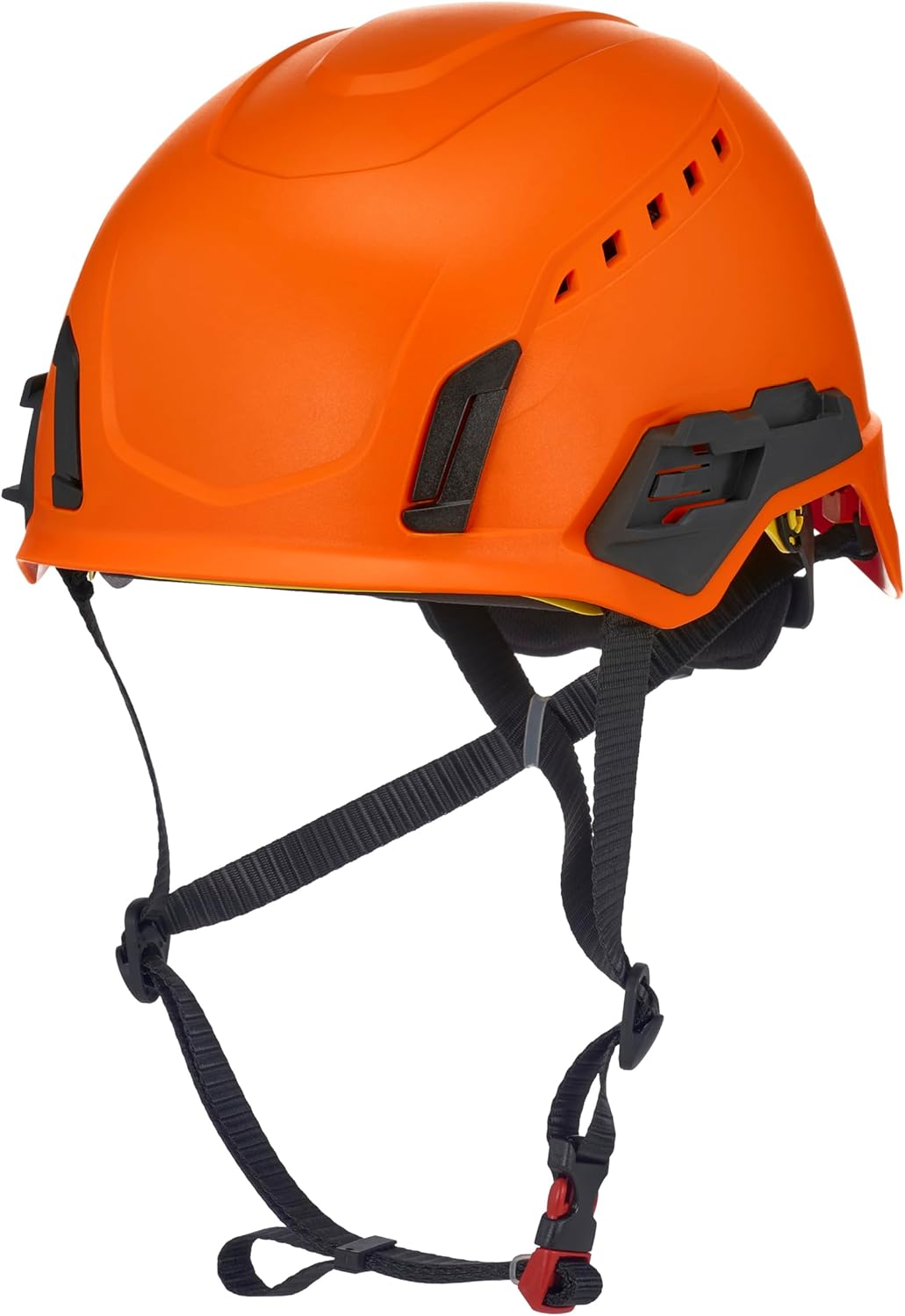 MSA V-Gard H2 Pro Safety Type 2 Helmet with Comfortable Fas-Trac III Ratchet Suspension |Push-Button Accessory Rail and Universal Lighting Clips | MIPS® Protection System | Standard Size