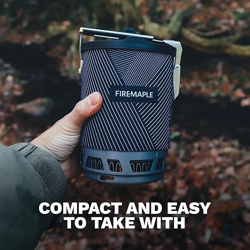 Miniatura 5 de Fire-Maple Star X2 Pro - Estufa para mochileros y campamentos, equipo de cocción de campamento compacto y eficiente para senderismo, senderismo,