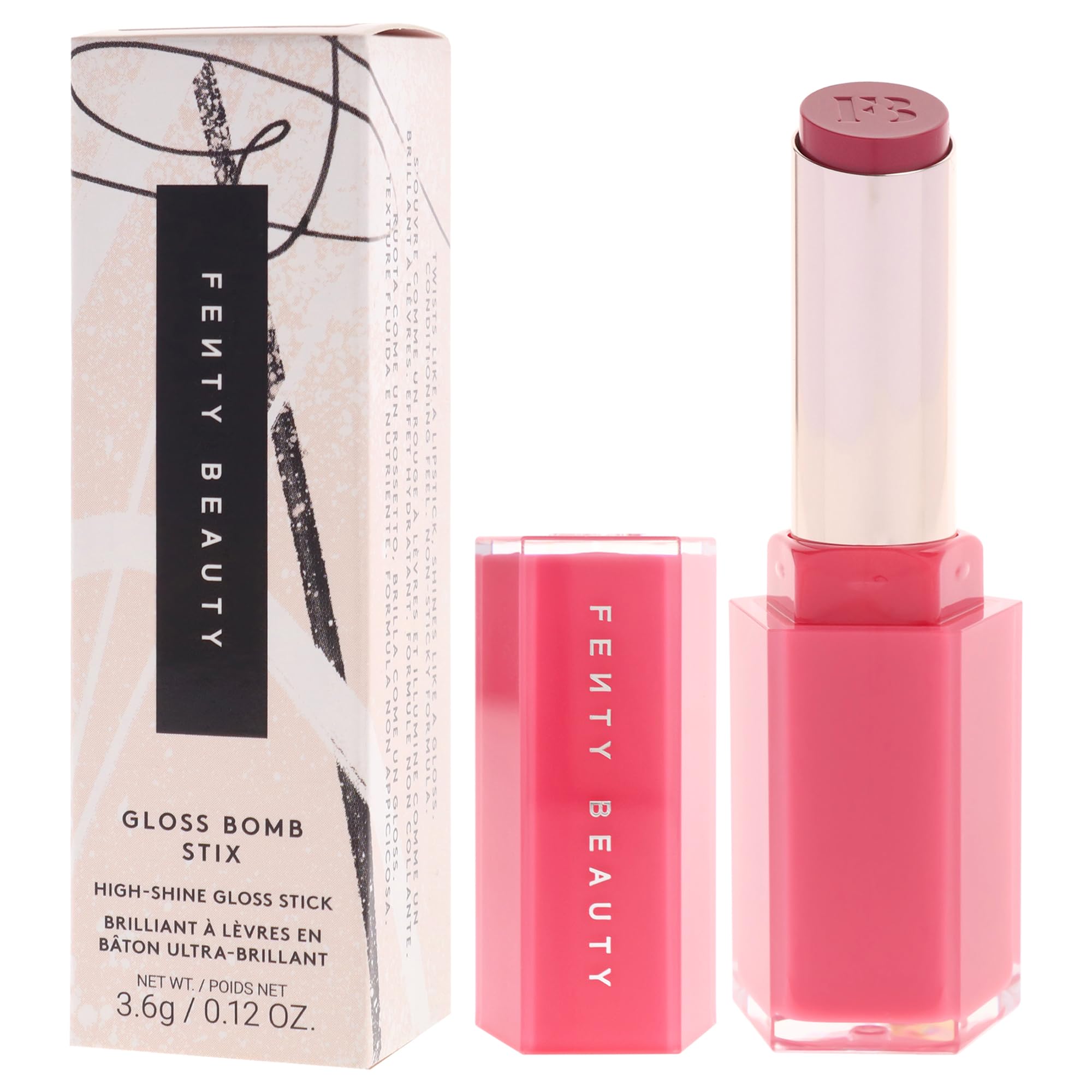 Amazon.com : Gloss Bomb Stix High Shine Gloss - 05 High Biscus by
