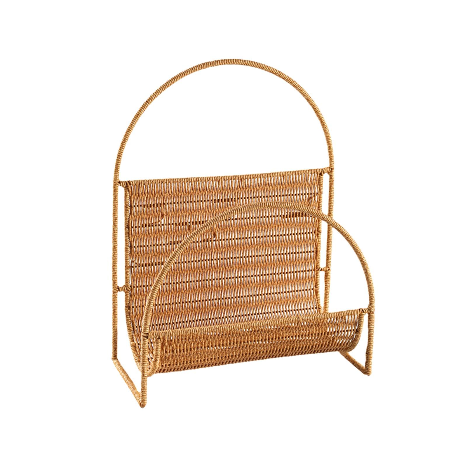Storage Holder Basket Newspapers Dining Room Books Magazine Rack Floor Stand-picture-18