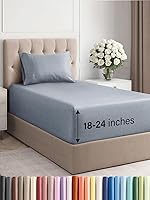 Vista 505 de Extra Deep Pocket Split King Sheets - 5 Piece Breathable & Cooling Bed Sheets - Hotel Luxury Bed Sheet Set - Soft, Wrinkle Free & Comfy - Easily