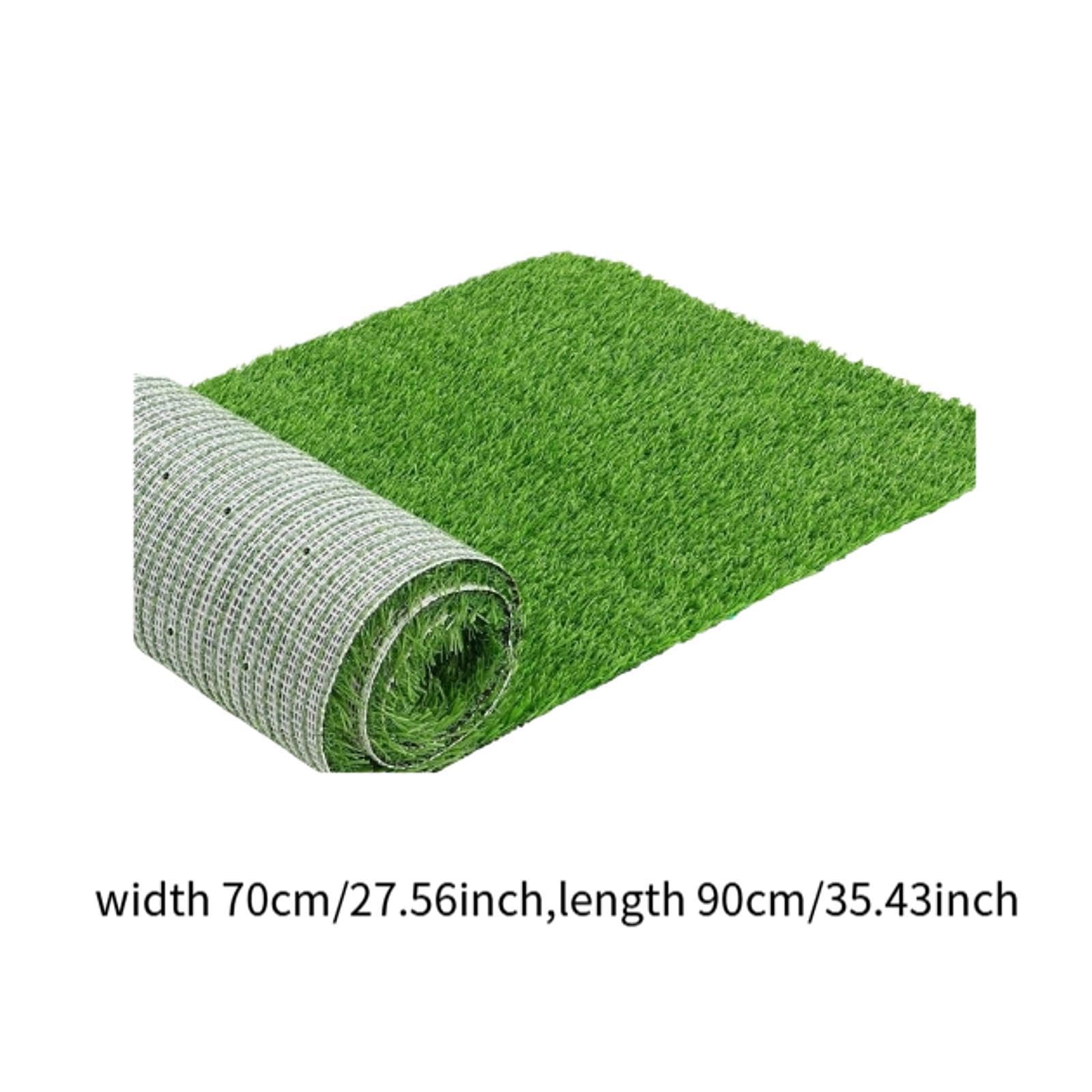 Kunstrasenmatte für Hunde, Töpfchen, Töpfchen Trainingsunterlage, Leicht zu Reinigen, Kunstrasenmatte, 70cmx90cm