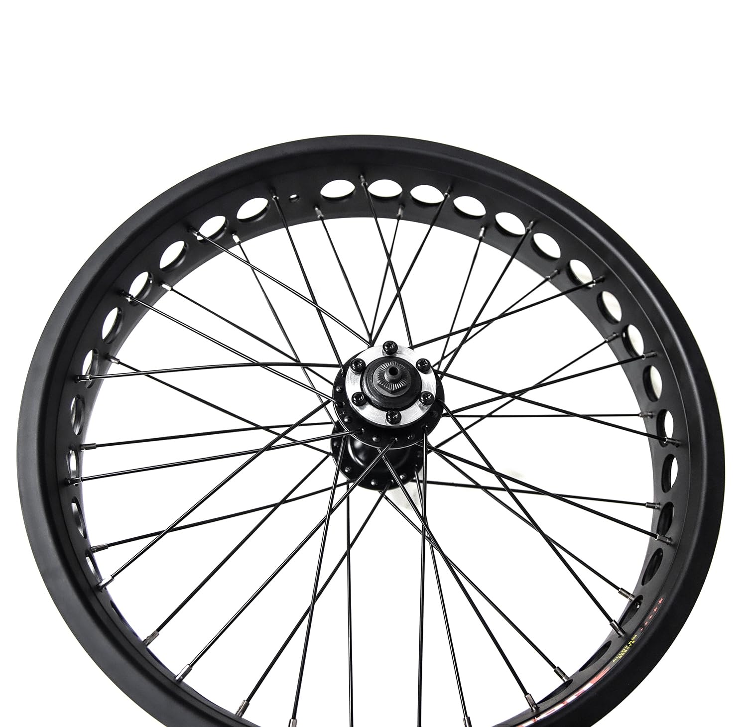 Amazon | 自転車フロントホイールセット 20x4インチ ホイールハブ