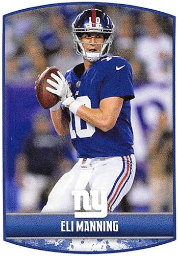 2018 Panini NFL Stickers Collection #244 Eli Manning New York Giants Official Football Sticker