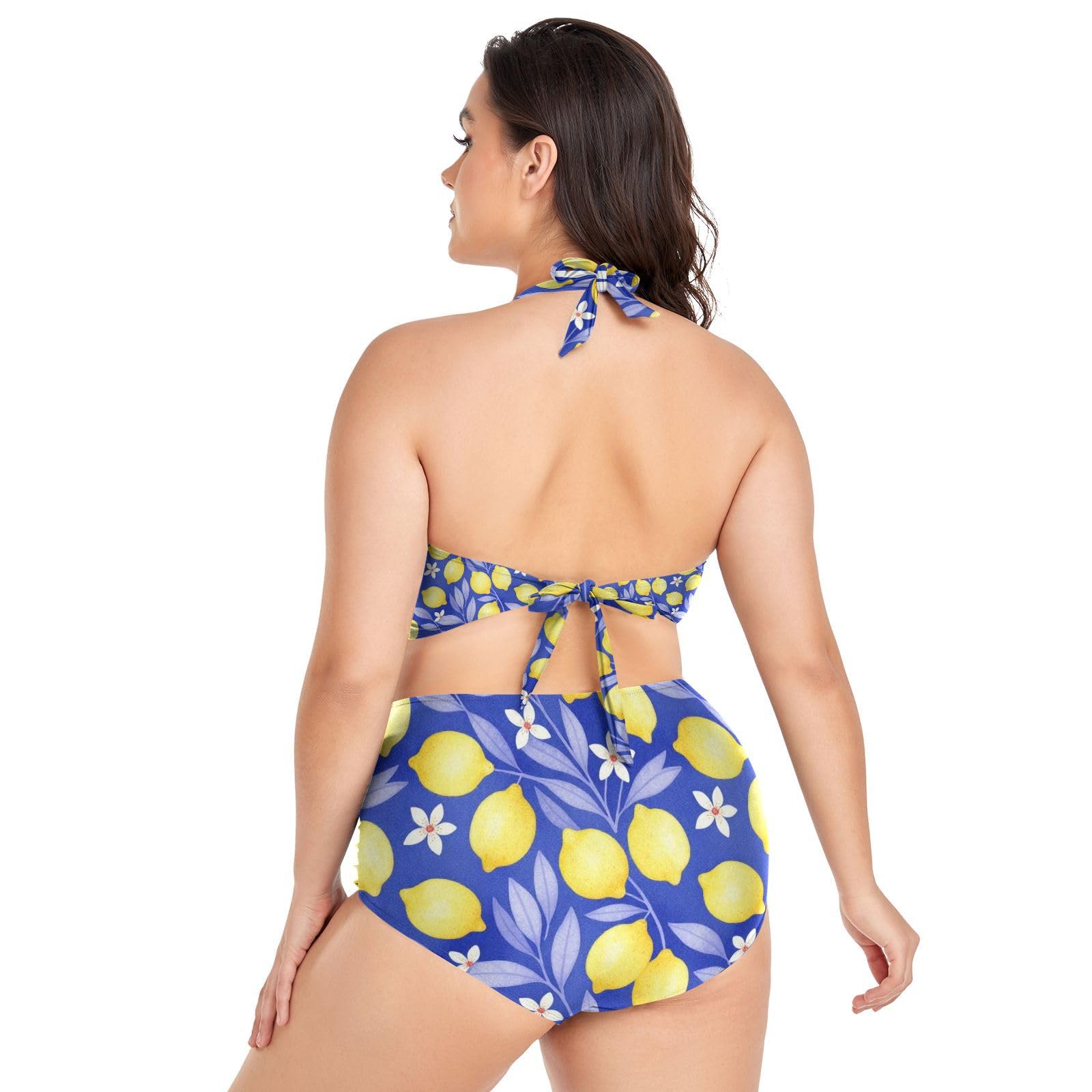 FRODOTGV Costumi da bagno donna taglie forti L-4XL