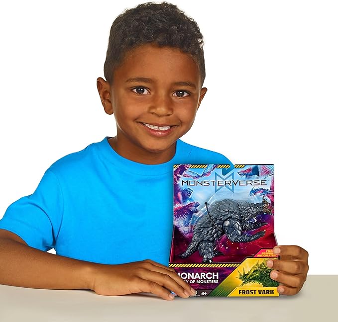 PlayMates MonsterVerse Frost Vark Figura de Acción miniatura 2