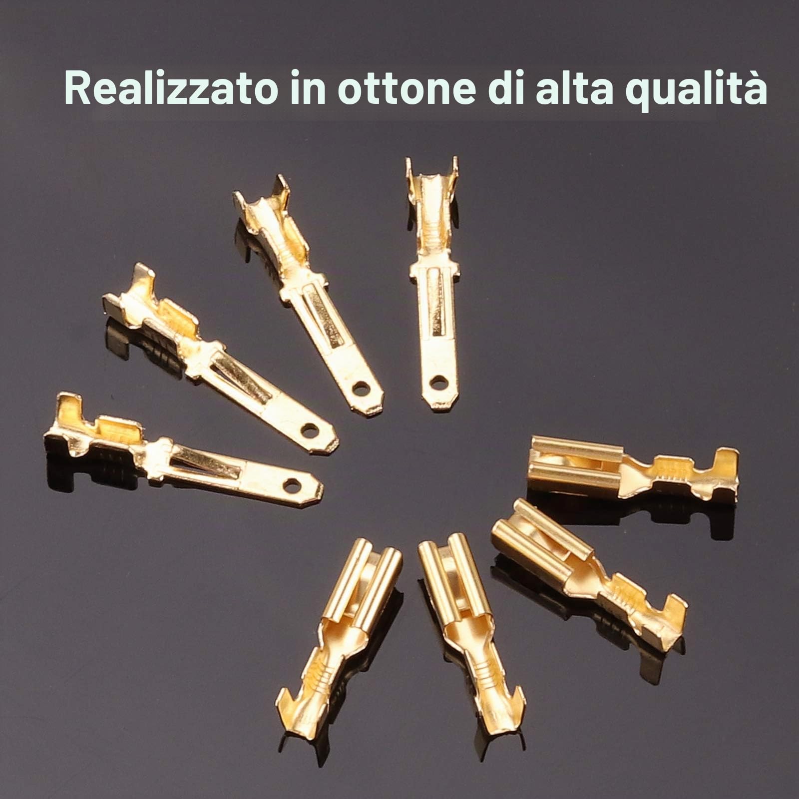 Kinstecks ​​380PCS 2.8mm Kit connettore automobilistico 2 3 4 6 Pin Automotive Wire Electrical Kit connettori per Moto Moto Auto Camion Scooter Barche Strumenti elettrici