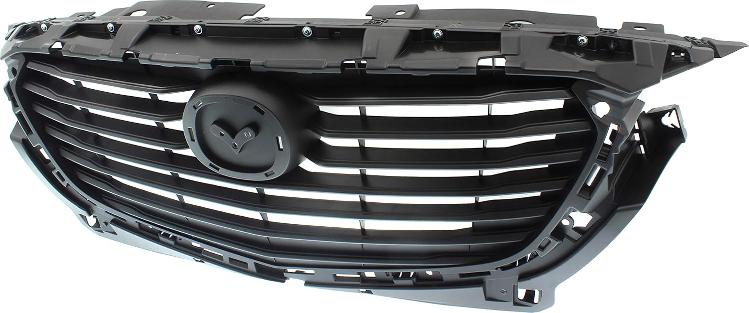 Garage-Pro Grille Assembly Compatible with MAZDA CX-3 2016-2018 Textured Dark Gray