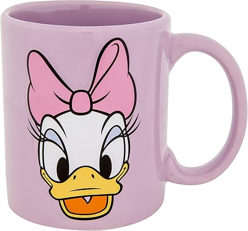 Jerry Leigh Daisy Duck Signature - Taza de alivio de 11 onzas