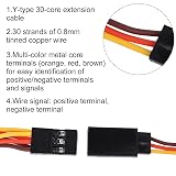9szt Przewody Rozgałęźnika Y Serwa Kompatybilne z JR/Futaba, 1-do-2 & 1-do-3 Przedłużacze Serwa Y Wiązka Przewody Rozgałęźnika dla Samochodów RC Dronów Łodzi Modeli Samolotów